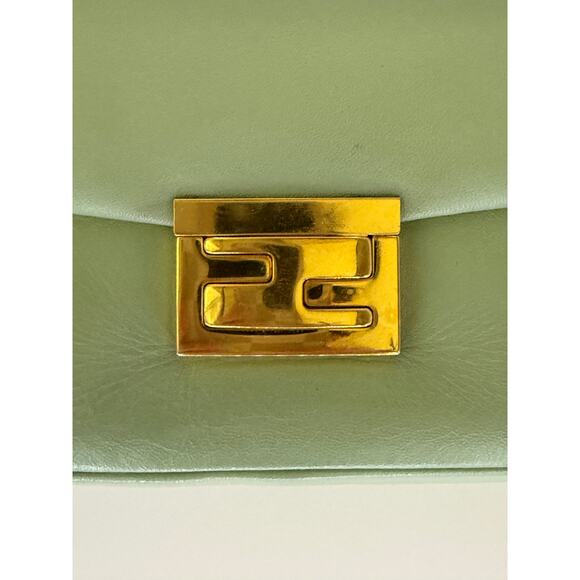 Fendi Leather Mini Be Baguette Bag - Picture 7 of 12